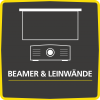 Beamer & Leinwände